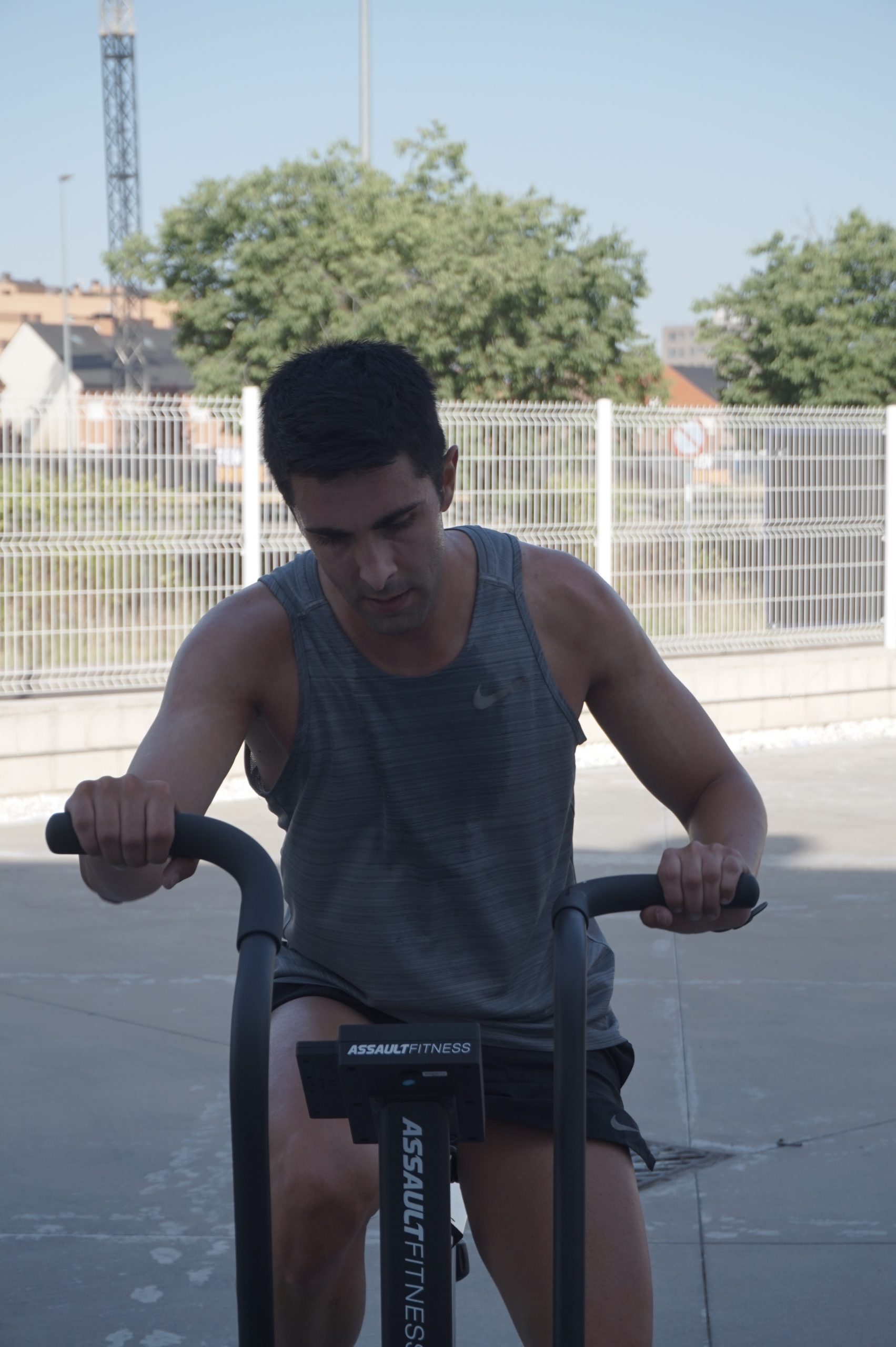 airbike entrenamiento híbrido