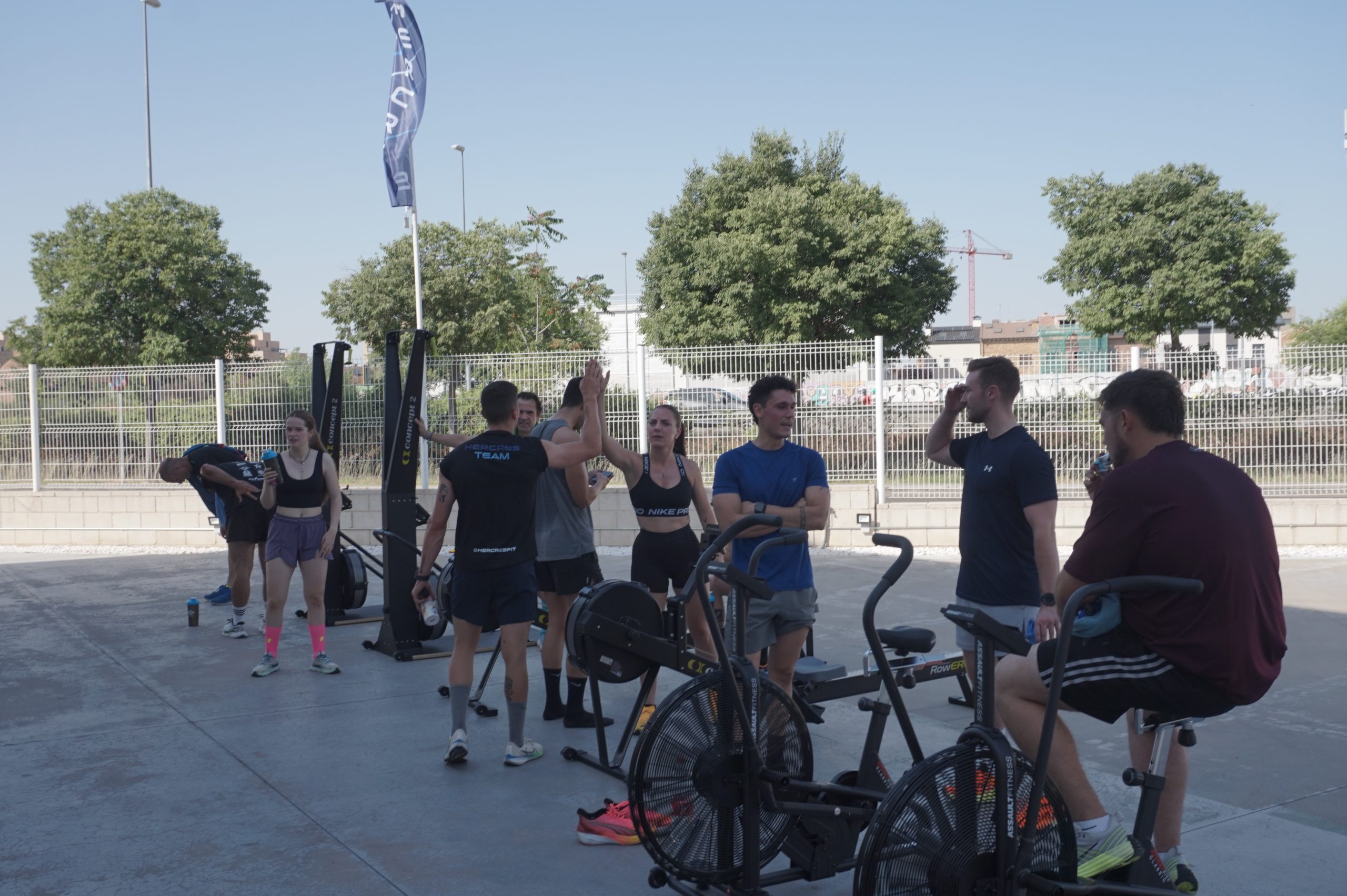 sesión entrenamiento híbrido