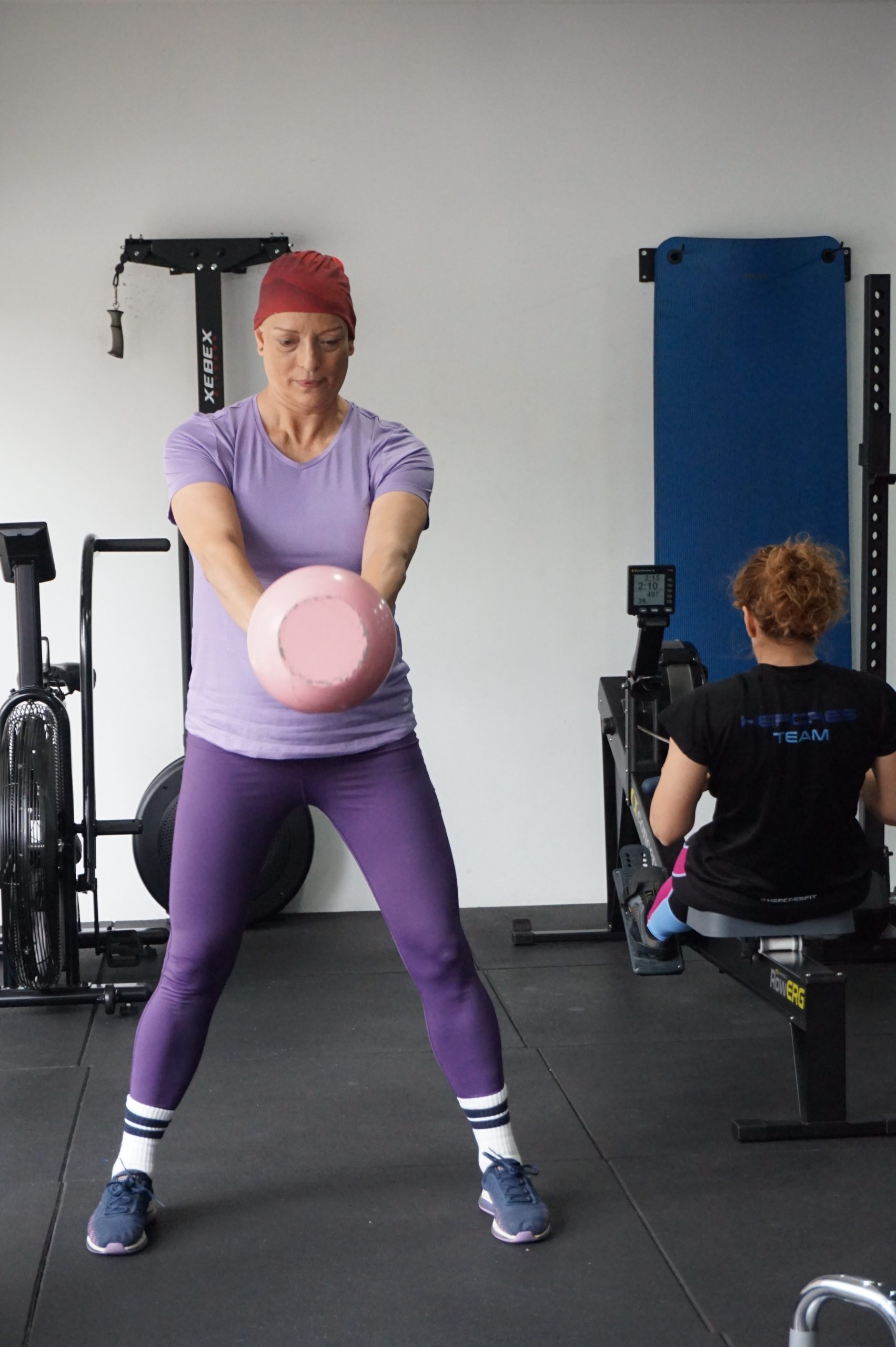 sesión entrenamiento oncológico